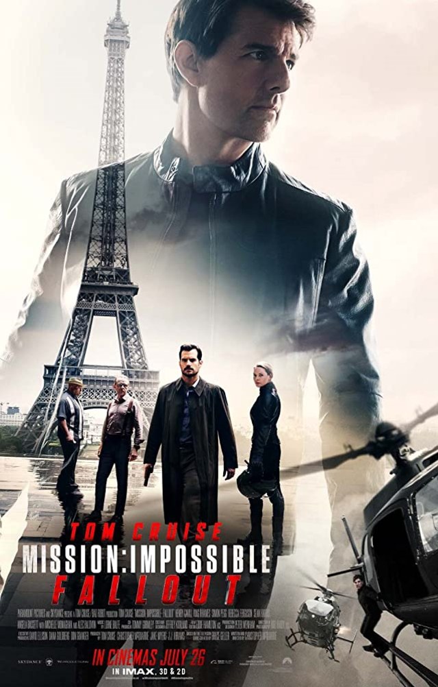 Poster Film Mission: Impossible Fallout. Dok: IMDb /2018 Paramount Pictures