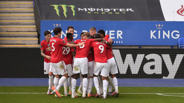 Pemain Manchester United (MU) musim 2019/20. Foto: Oli Scarff/REUTERS