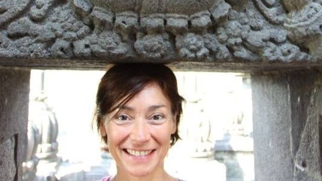 Laure Kruger guru JIS yang tewas di Prancis. Foto: Facebook