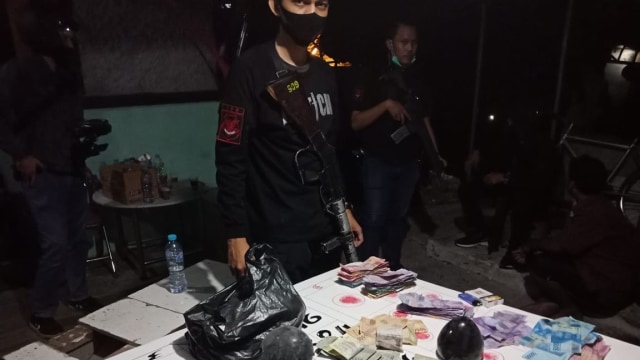 Polisi Grebek Lokasi Judi Koprok di Kembangan, Jakarta Barat. Foto: Polres Metro Jakarta Bara