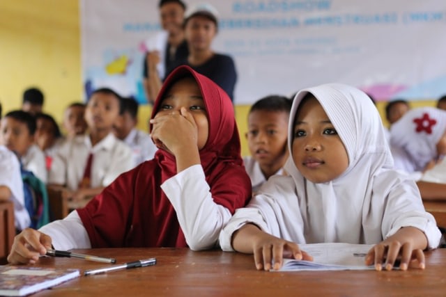Sosialisasi MKM yang digelar Youth With Sanitation Concern (YSC) di SDN 3 Kota Karang Bandar Lampung | Foto Dokumentasi YSC