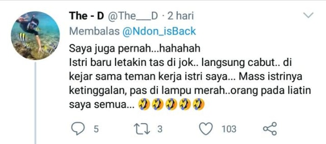 Kocak, Pria Ini Tinggalkan Istrinya karena Dikira Sudah Naik ke Atas Motor (16270)