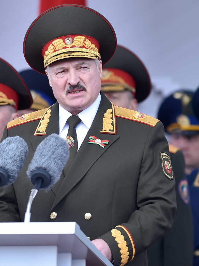 Presiden Belarusia Alexander Lukashenko. Foto: Sergei Gapon/ AFP
