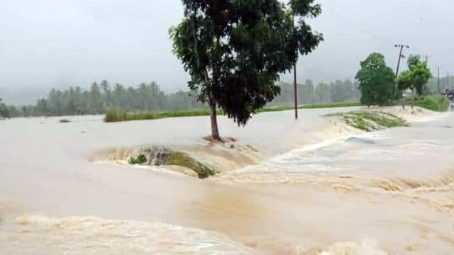 Areal pertanian di Kabupaten Bolmong juga diterjang oleh banjir yang terjadi pada Sabtu (25/7)
