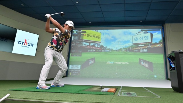 Foto: Melihat Turnamen Golf 'Layar Lebar' di Korea Selatan (223821)
