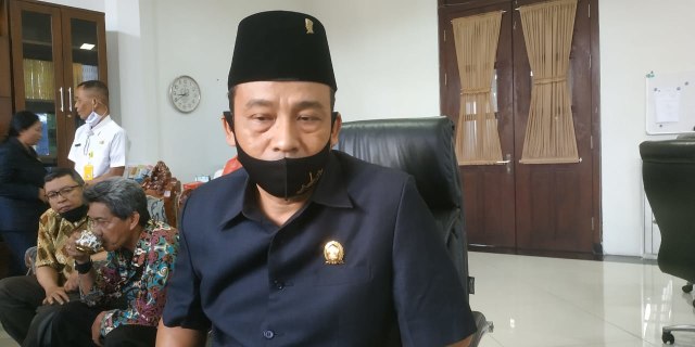 Ketua Komisi D DPRD Kota Malang Wanedi. Foto: Ulul Azmi.