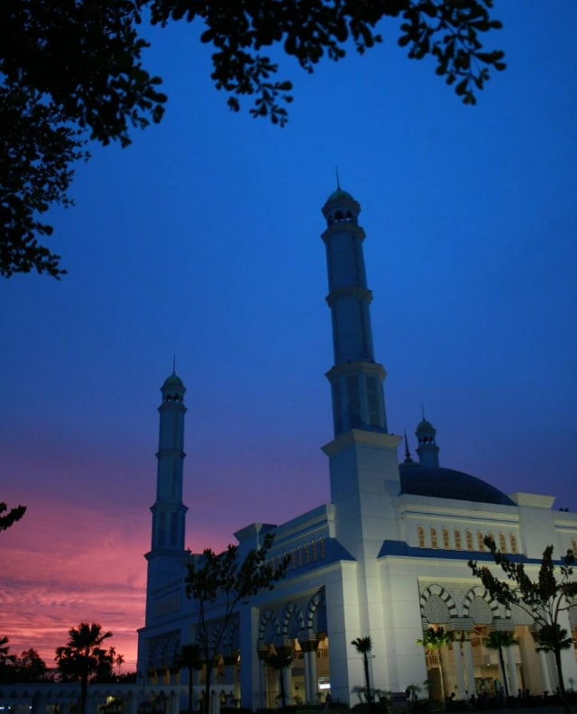Masjid Raya Mujahidin Pontianak. Foto: Leo Prima/Hi!Pontianak 