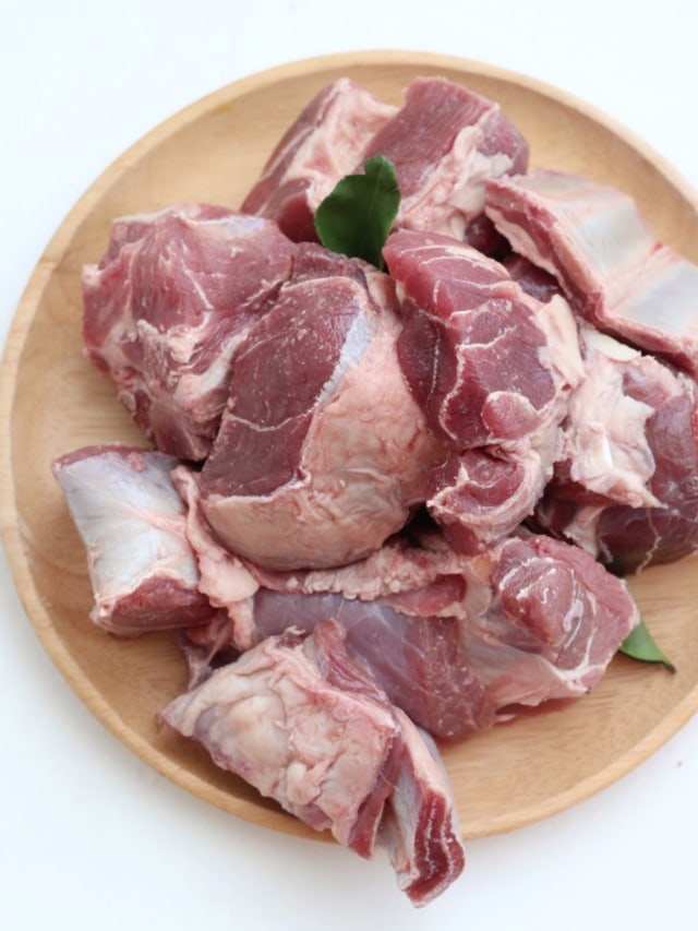Ilustrasi daging kambing Foto: Shutterstock
