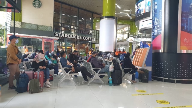 Suasana di KAI Daop 1 Jakarta, Stasiun Gambir. Foto: PT KAI Daop 1 Jakarta