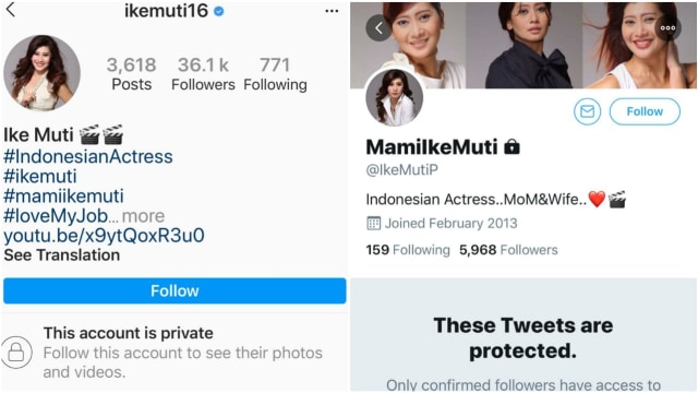 Ike Muti Gembok Akun Medsosnya Usai Disomasi Pemprov DKI karena 'Foto Jokowi' (2)