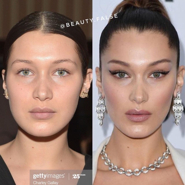 Bikin Pangling, Ini Wajah Asli Selebriti saat Tidak Makeup & Foto Tanpa Diedit (161962)