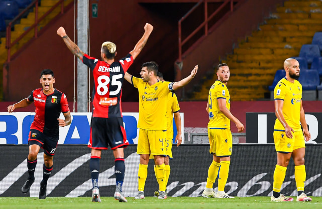 Genoa vs Hellas Verona. Foto: Getty Images