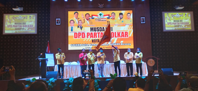 Musda ke 8 DPD II Partai Golkar Batam. Foto: Zalfirega/kepripedia.com.