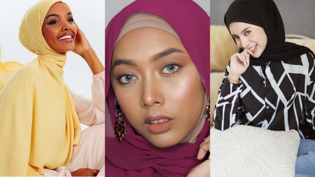 Bikin Penampilan Lebih Menarik, Ini Tips Memilih Hijab yang Sesuai Warna Kulit. Foto: dok Instagram Halima, Daranitya, Aghnia Punjabi