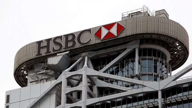 Ilustrasi Bank HSBC. Foto: Tyrone Siu/Reuters