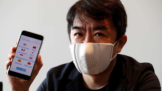 Masker Canggih Buatan Jepang: Rp 600 Ribu Bisa Terjemahkan Bahasa Pemakainya (794384)
