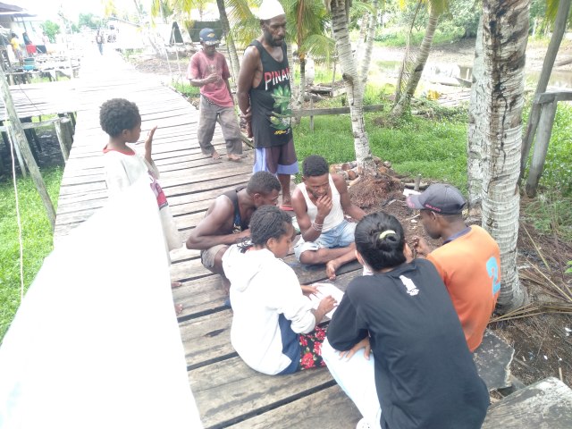 Pencacahan Susenas 2019 oleh BPS Kabupaten Sorong Selatan di Distrik Kokoda Sorong Selatan