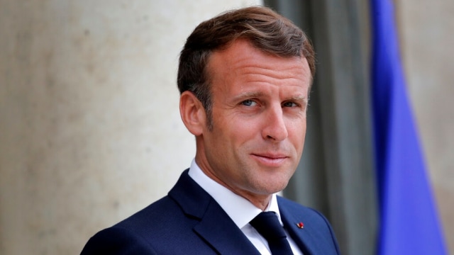 Presiden Prancis, Emmanuel Macron. Foto: Christophe Ena/AP Photo