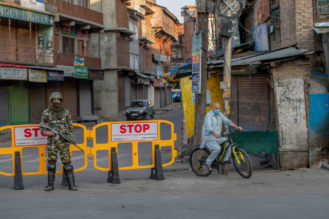 Militer India. Foto: Dar Yasin/AP Photo