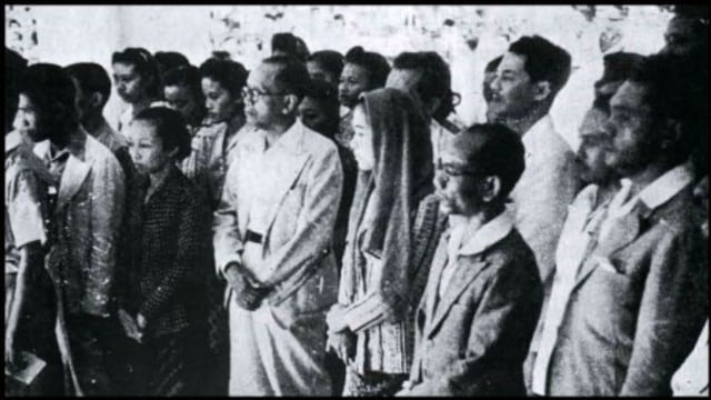 Suasana Proklamasi Kemerdekaan Indonesia 1945 Foto: jakarta.go.id