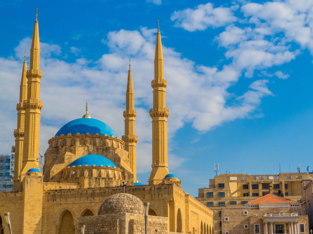 Muhammad Al-Amin, Masjid Menyerupai Hagia Sophia yang Hancur Oleh Ledakan Beirut (217213)