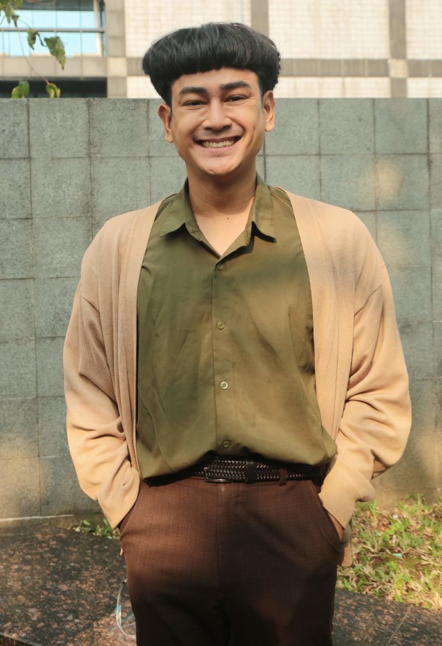 Presenter Dwi Andhika saat ditemui dikawasan Tendean, Jakarta. Foto: Ronny