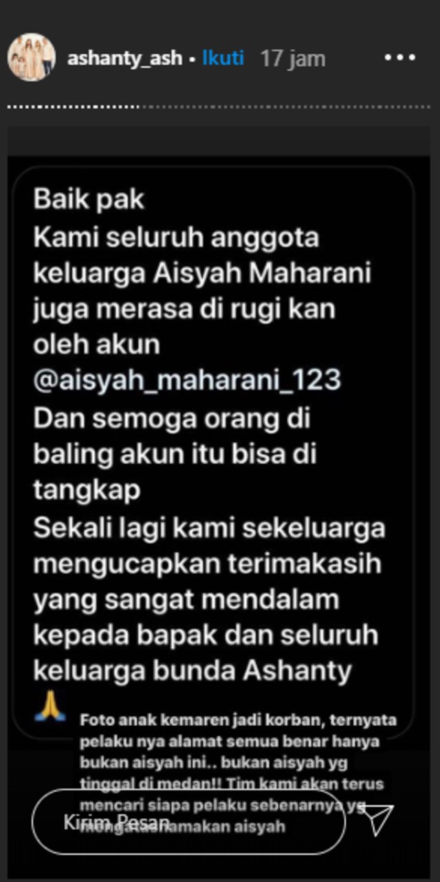 Ashanty Ungkap Alasan Hapus Postingan soal Pelaku yang Menghina Aurel (3)