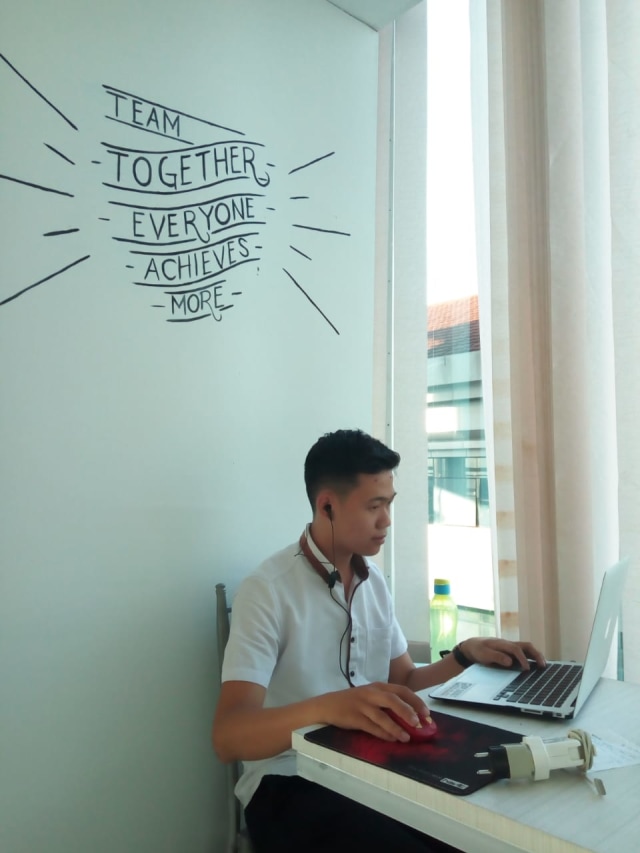 Coworking space di Diamond Virtual Office & Coworking Space. Foto: Dok Hi!Pontianak
