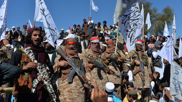 Militan Taliban Afghanistan. Foto: Noorullah Shirzada/AFP