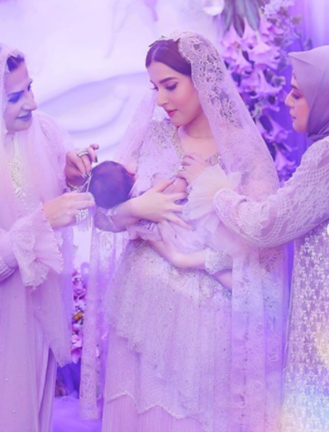 Bernuansa Ungu, Intip 5 Potret Acara Akikah Anak Tasya Farasya (155906)