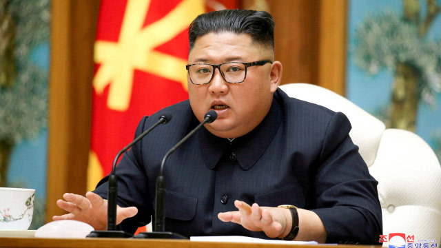 Pemimpin Tertinggi Korea Utara, Kim Jong-un. Foto: KCNA/via REUTERS