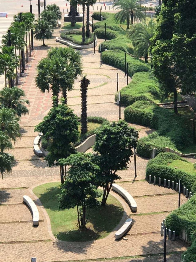 Ada Taman Baru yang Instagramable Hasil Renovasi GBK Senayan