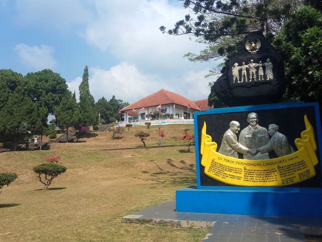 Gedung Perundingan Linggarjati di Desa Linggarjati, Kecamatan Cilimus, Kabupaten Kuningan. (Andri Yanto)