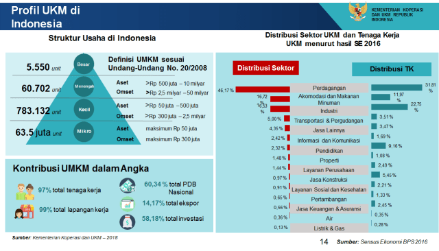 Profil UKM di Indonesia