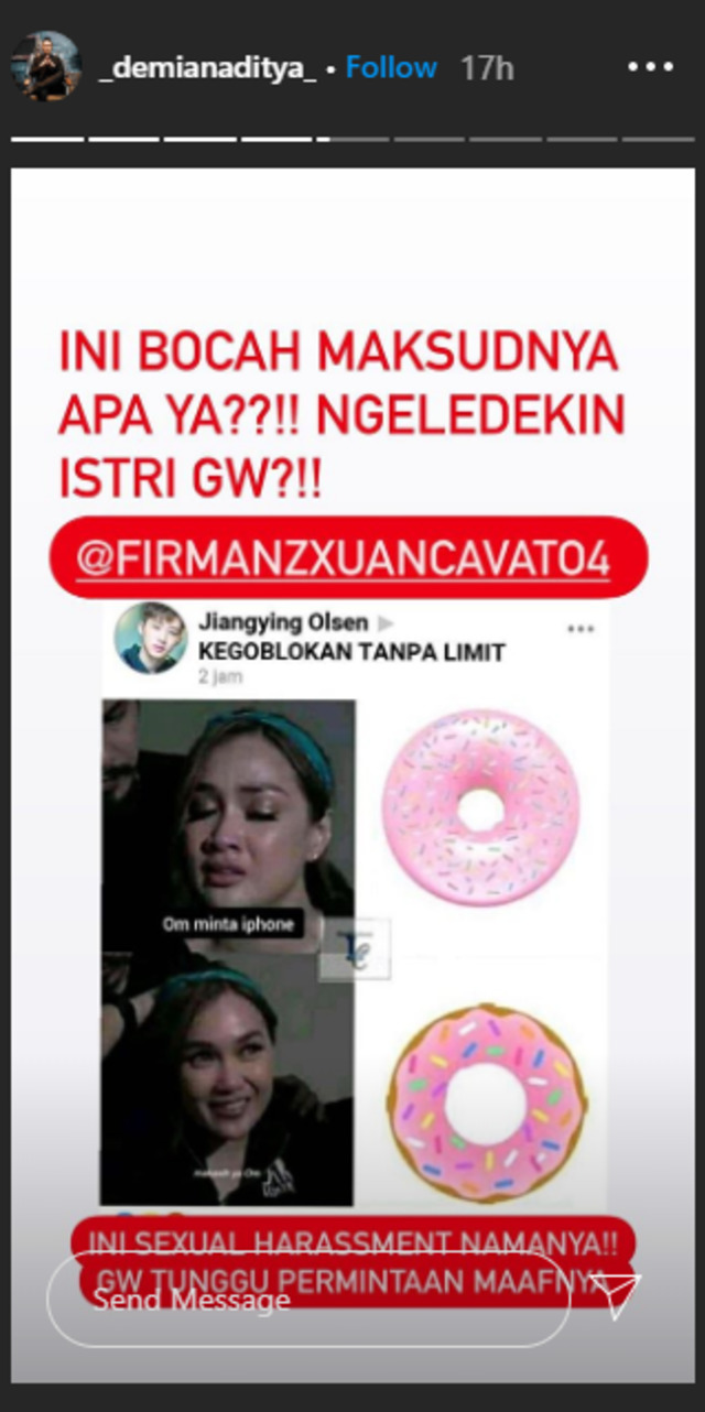 Demian Aditya Murka Usai Tahu Foto Istrinya Dijadikan Meme Berunsur Pelecehan (177)