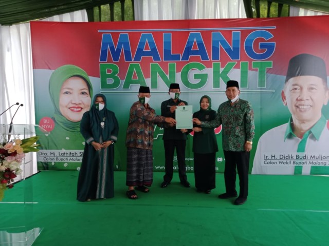 Resmi Diusung PKB di Pilkada Kabupaten Malang, Lathifah: Saya Deg-degan (354199)