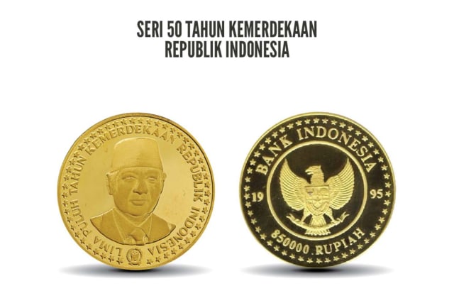 Uang logam edisi khusus. Foto: Bank Indonesia