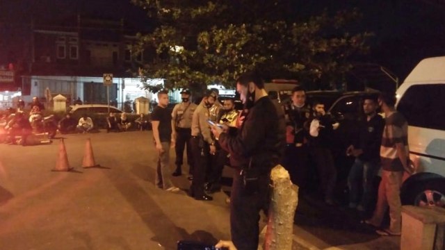 Lokasi anggota Polres Cianjur dibacok geng motor. Foto: Dok. Istimewa