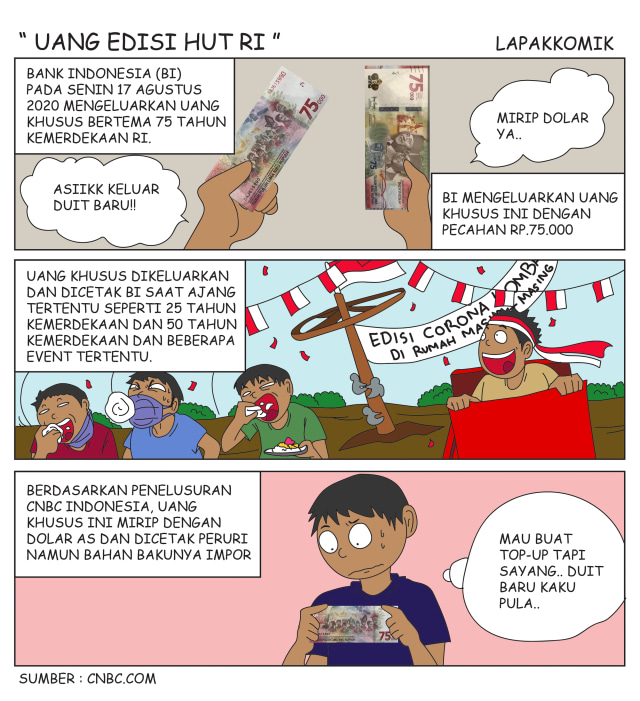 UANG EDISI HUT RI