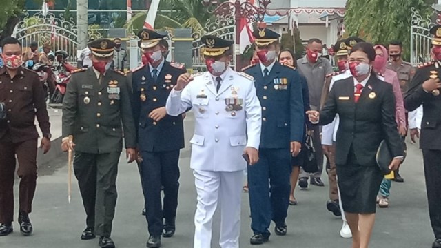 Upacara Peringatan Proklamasi di Tengah Pandemi dan Teror MIT Poso (29833)