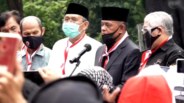 Deklarasi Koalisi Aksi Menyelamatkan Indonesia. Foto: Youtube/Realita TV