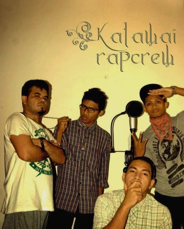 Kalawai Rap, grup musik asal Halmahera. Foto: Dok. Sony Hatibin