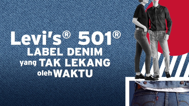 Levi's 501, Label Denim yang Tak Lekang oleh Waktu
 Foto: Kanya Nayawestri/kumparan