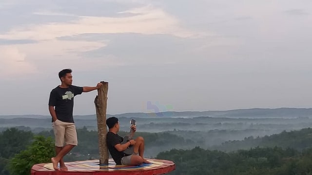 Objek wisata alam bukit Kunci di Desa Bangowan Kecamatan Jiken Kabupaten Blora, yang mulai dibuka untuk umum