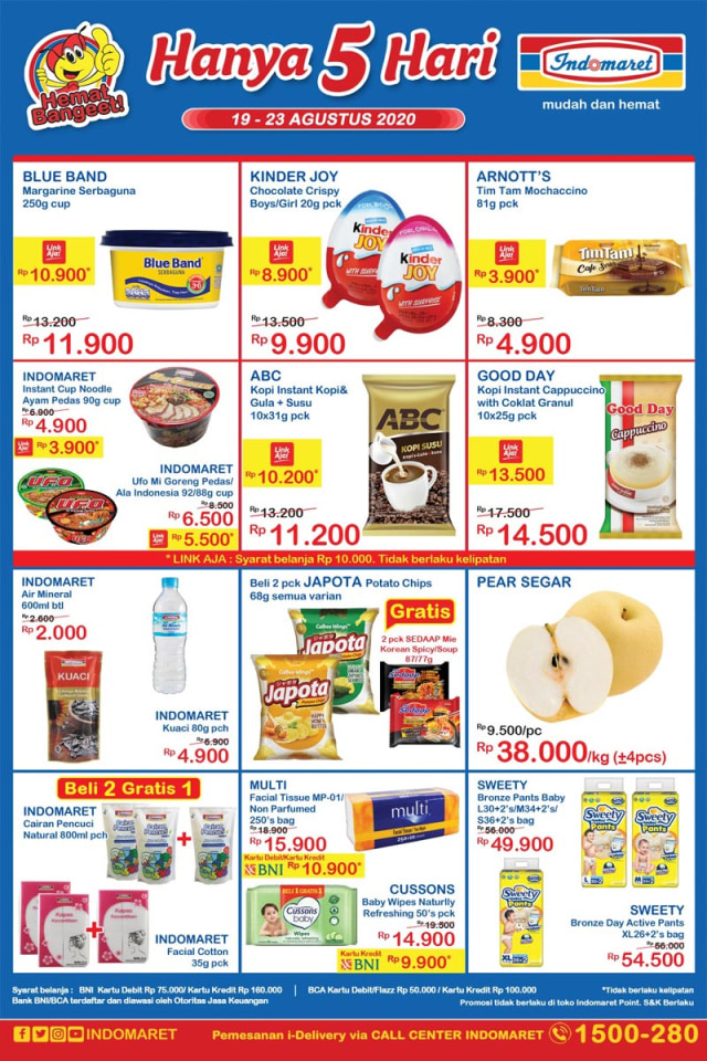 Katalog Promo Jsm Indomaret Weekend 3 5 Juli 2020 Diskon Beras Hingga Minyak Goreng Hanya 3 Hari Halaman All Tribun Pontianak