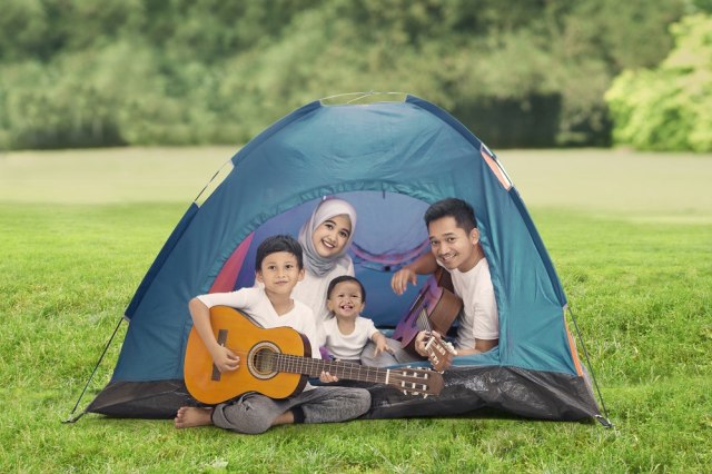 Ilustrasi keluarga bahagia meski pandemi. Foto: dok. Sun Life Indonesia
