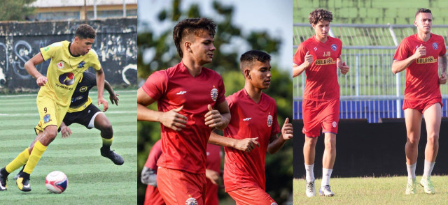Lima pemain asal Brasil yang diisukan dinaturalisasi PSSI. Foto: Instagram roberthjr01/Dok. Persija/Dok. Arema FC