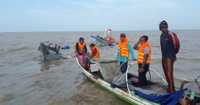 Kapal Bermuatan Kelapa Tujuan Batam Tenggelam di Perairan Timur Jambi (43179)