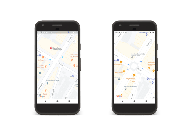 Tampilan baru Google Maps yang lebih detail. Foto: Google