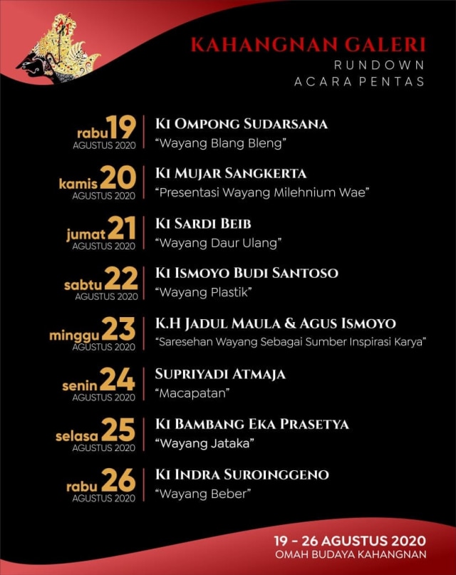 Omah Budaya Kahangnan Resmi Dibuka, Jadi Galeri Wayang Pertama di Jogja (53693)